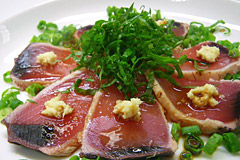 炙りマグロ調理例